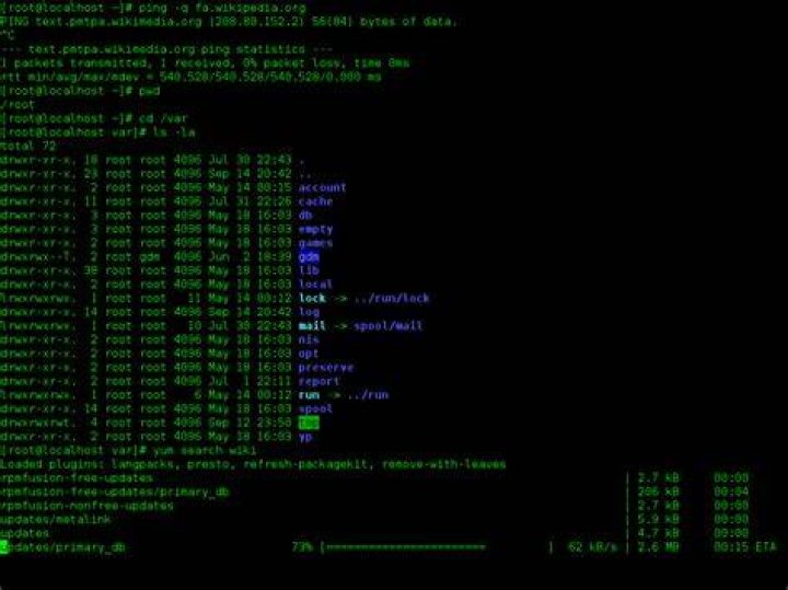 Command line interface