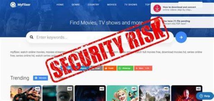 Is MyFlixer Safe? Security, Privacy, and Legal Concerns Explained